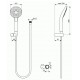 Τηλέφωνο Ντουζ  με Σπιράλ και Στήριγμα Ideal Standard Evo B2239AA Irain Χρωμέ
